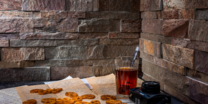 3D панели Кварцит Golden Natural5