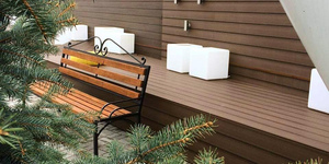 Террасная доска из ДПК Bamberg, Square, African Bubinga4