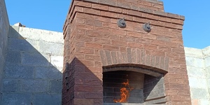 Кирпич огнеупорный Montenegro SHA 8 Black Argentum 250x124x65 мм 1