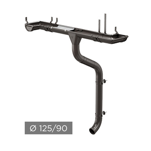 Водосточная система AQUASYSTEM PU 125/90 мм RR 32