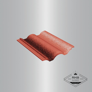 Цементно-песчаная черепица "BRAAS", ADRIA, Красная