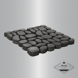 Тротуарная плитка BRAER, Грин Галет, Серый