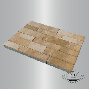 Тротуарная плитка BRAER, Домино, Color Mix Плато