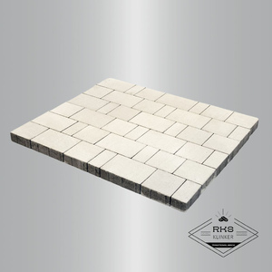 Тротуарная плитка BRAER, Старый город, Ландхаус, Белый