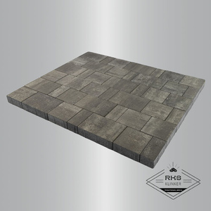 Тротуарная плитка BRAER, Старый город, Ландхаус, Color Mix Вечер