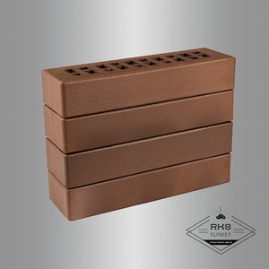 Ригельный кирпич ЛСР, Терракотовый флешинг, 280х85х50 мм