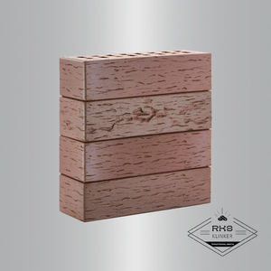 Клинкерный кирпич ЛСР "Брюгге" тёмно-терракотовый, Береста, 0,7 НФ