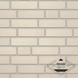 Ригельный клинкерный кирпич Roben, Oslo perlweiß glatt, 290х90х52 мм