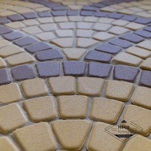 Тротуарная плитка Steingot, Классика круговая "Жёлтая"