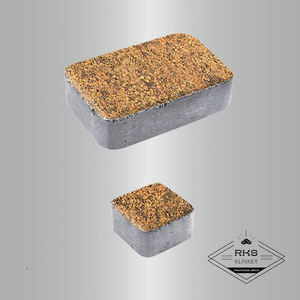 Тротуарная плитка КЛАССИКО - Б.1.КО.6 М Листопад гладкий Саванна