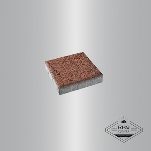 Тротуарная плитка КВАДРАТ - Б.6.К.8, Листопад гладкий, Клинкер