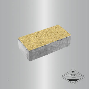 Тротуарная плитка ПРЯМОУГОЛЬНИК (Ла-Линия) - А.2.П.4 Гранит Жёлтый