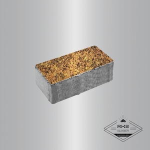 Тротуарная плитка ПРЯМОУГОЛЬНИК - Б.5.П.8, Листопад гранит, Саванна