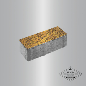 Тротуарная плитка ПРЯМОУГОЛЬНИК - Б.6.П.8, Листопад гранит, Янтарь