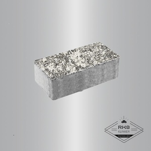 Тротуарная плитка ПРЯМОУГОЛЬНИК - В.2.П.10, Листопад гранит, Антрацит