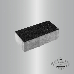 Тротуарная плитка ПРЯМОУГОЛЬНИК - Б.2.П.6 Стоунмикс Чёрный