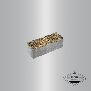 Тротуарная плитка ПАРКЕТ - Б.4.П.6, Листопад гладкий, Янтарь