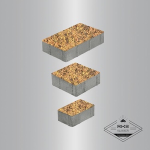 Тротуарная плитка СТАРЫЙ ГОРОД - Б.1.Фсм.8, Листопад гранит, Саванна