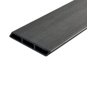 Доска заборная Ромбус из ДПК Outdoor, браш, черный