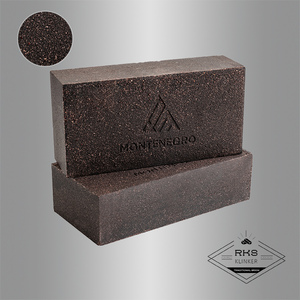 Кирпич печной Montenegro SHA 5 Black Cuprum (Чёрный) 230x114x65 мм