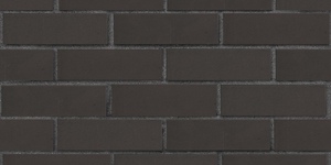 Кирпич облицовочный ЛСР, графитовый, гладкий, 1 НФ на графитовом шве