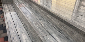 Террасная доска ДПК Bamberg Natural English Barnwood (терраса, крыльцо, ступени) 55