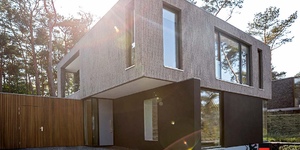 Террасная доска ДПК Bamberg Lebanese Cedar (фасад, кирпич, ригель) 4