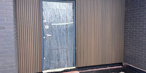 Реечная панель Middle Lines, Australian Palisander, Co-Extrusion (фотоотзыв, фасад) (4)