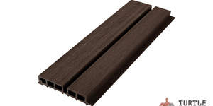 Реечная панель ДПК Дабл Лайнс, Техасский Гикори (Texas Hickory), Коэкструзия (1)