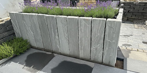 Бордюр поребрик ступень палисад Belgian Grey из камня песчаник от RKS SLATE (9)