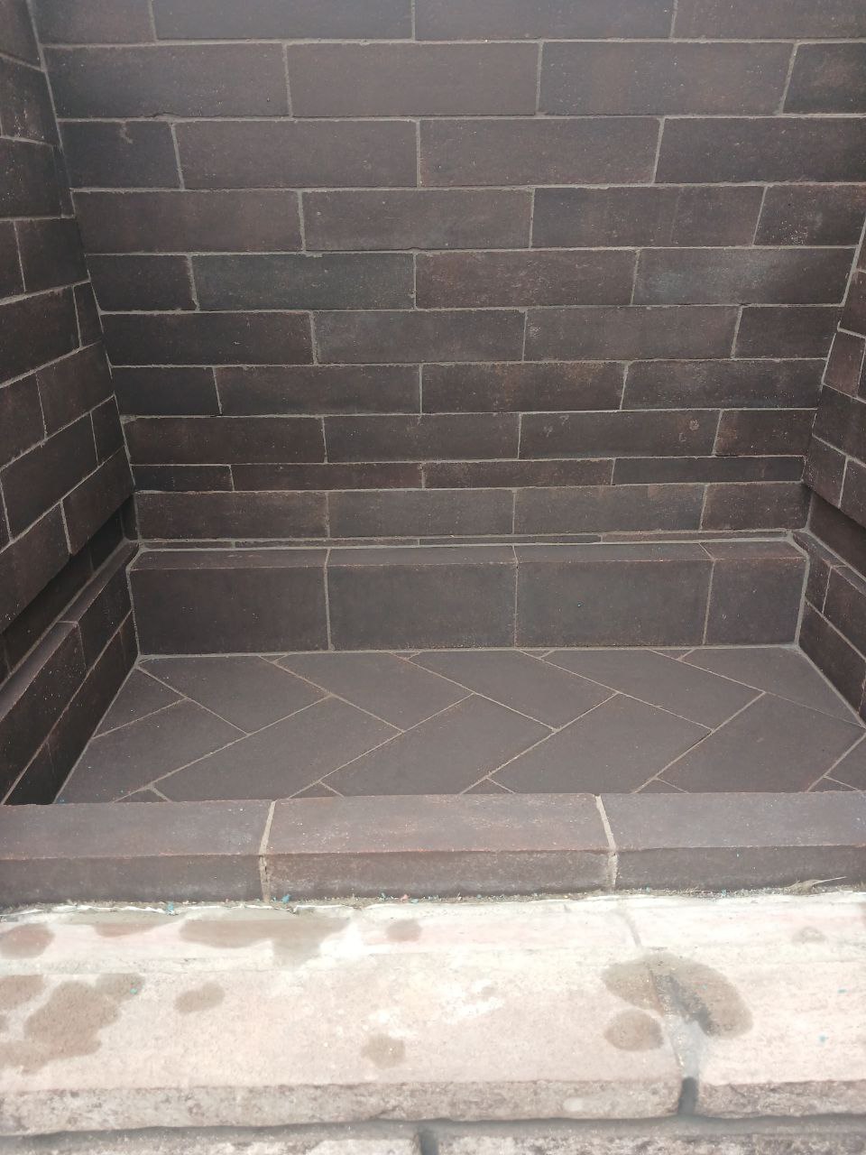 Кирпич огнеупорный Montenegro SHA 8 Black Argentum 250x124x65 мм 10