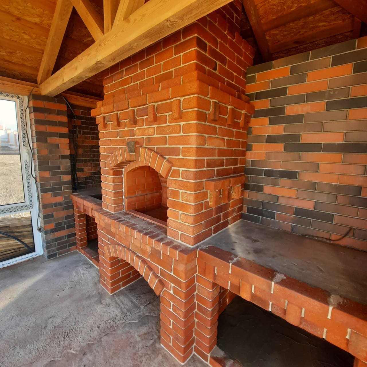 Облицовочный керамический кирпич 0,5 NF Temple Brick Маркс