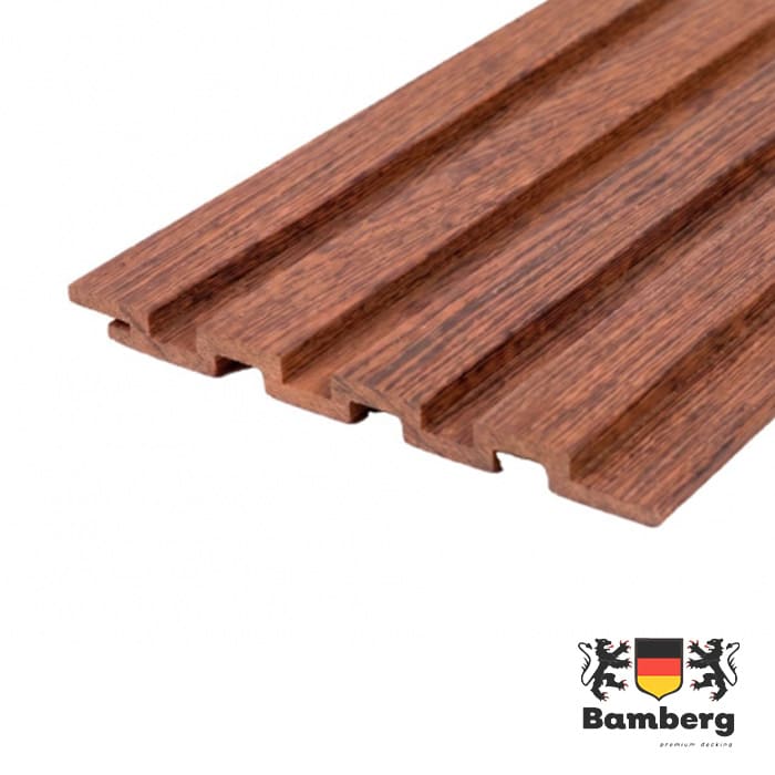 Реечная панель Bar Lines, African Bubinga в Орле