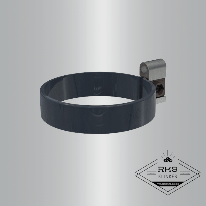 Хомут трубы GLC PVC, RAL 7024 в Орле