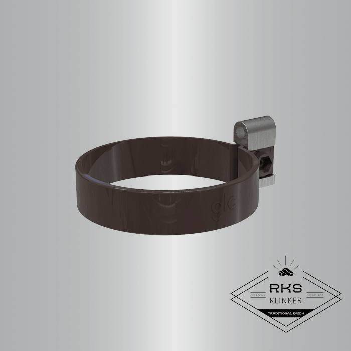 Хомут трубы GLC PVC, RAL 8019 в Орле
