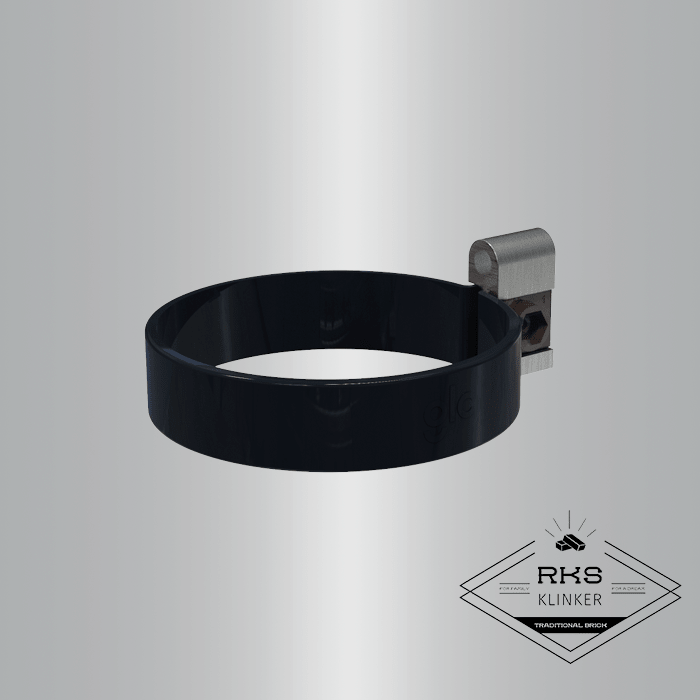 Хомут трубы GLC PVC, RAL 9005 в Орле