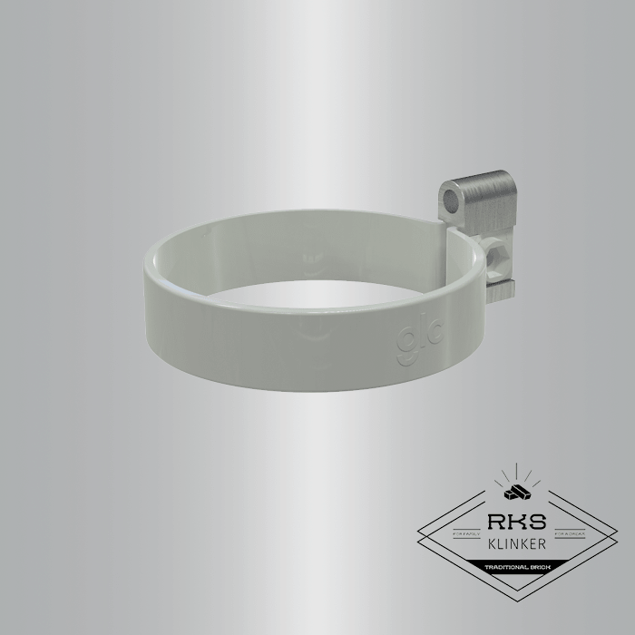 Хомут трубы GLC PVC, RAL 9010 в Орле