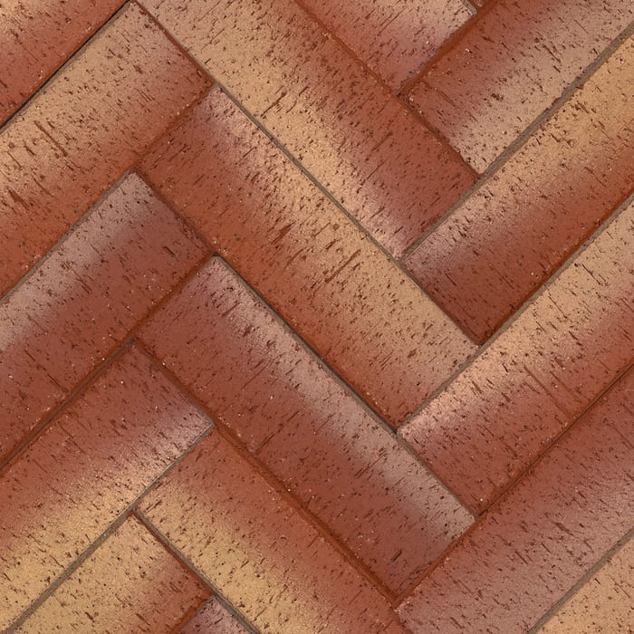 Клинкер тротуарный ЛСР красный "Канны" Золото Лонг в Орле