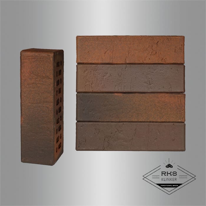 Клинкерный кирпич ЛСР "Прага" светло-коричневый флеш, Крафт 0.7НФ в Орле