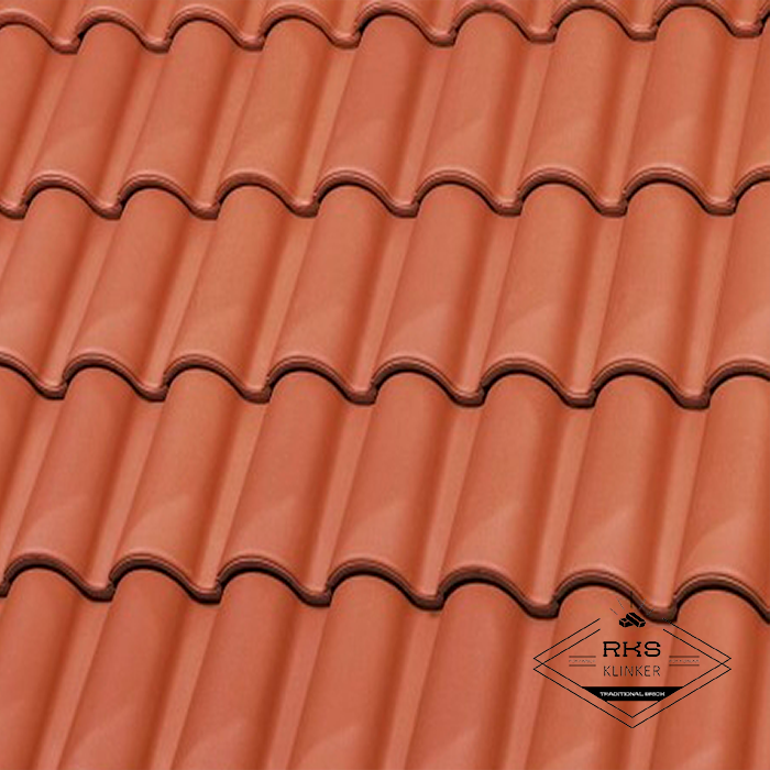 Керамическая черепица La Escandella, Large Mixed, jaspee red в Орле