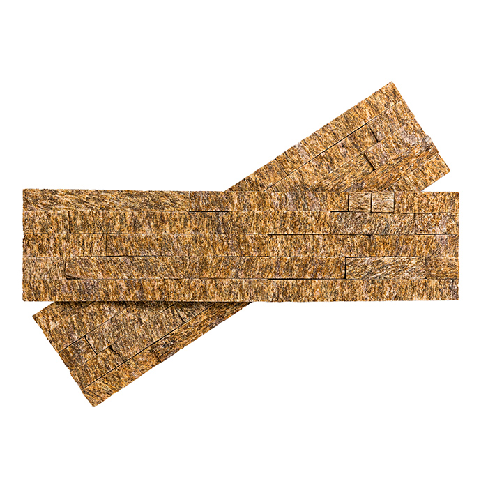 Декоративный камень Кварцит Sesame Yellow Classic в Орле