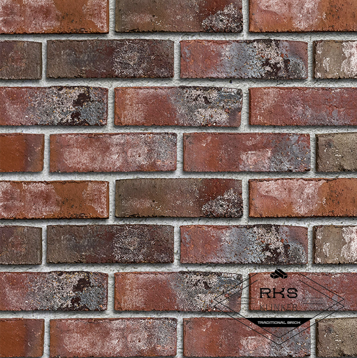 Кирпич ручной формовки Roben, WIESMOOR rotblau-bunt, 240х54х71 мм в Орле