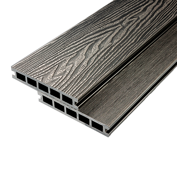Террасная доска из ДПК RusDecking, UnoDeck Vintage, Графит в Орле