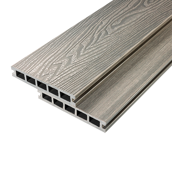 Террасная доска из ДПК RusDecking, UnoDeck Vintage, Серый в Орле
