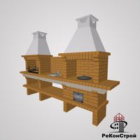 Печь-барбекю Saunday 734 в Орле