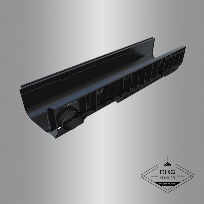 Лоток водоотводный PolyMax Basic пластиковый DN200, H200 в Орле