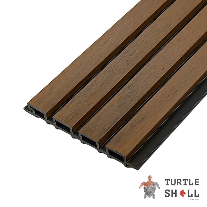 Реечная панель Middle Lines Dual, Thai Teak, Co-Extrusion в Орле
