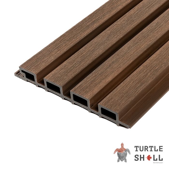 Реечная панель Middle Lines, Australian Palisander, Co-Extrusion в Орле