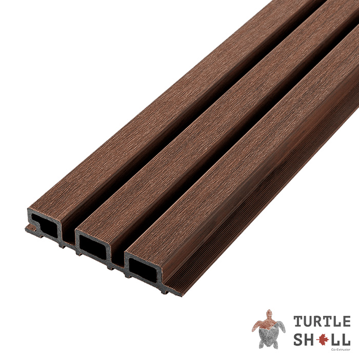 Реечная панель ДПК Middle Lines, Australian Palisander, Коэкструзия (FS 15) в Орле