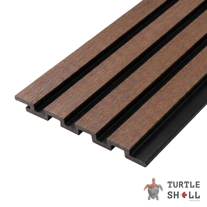 Реечная панель Bar Lines, Australian Palisander, Co-extrusion в Орле